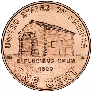 2009 Penny - P - Birthplace Kentucky reverse